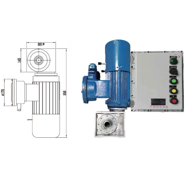 防爆電動(dòng)平移冷庫門